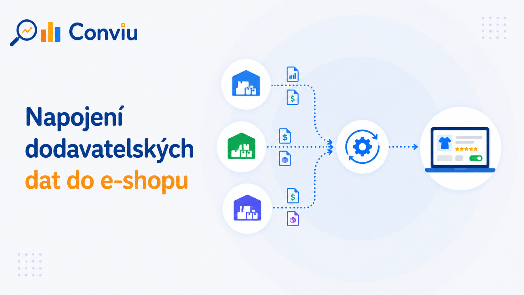 Napojení dodavatelských dat do e-shopu
