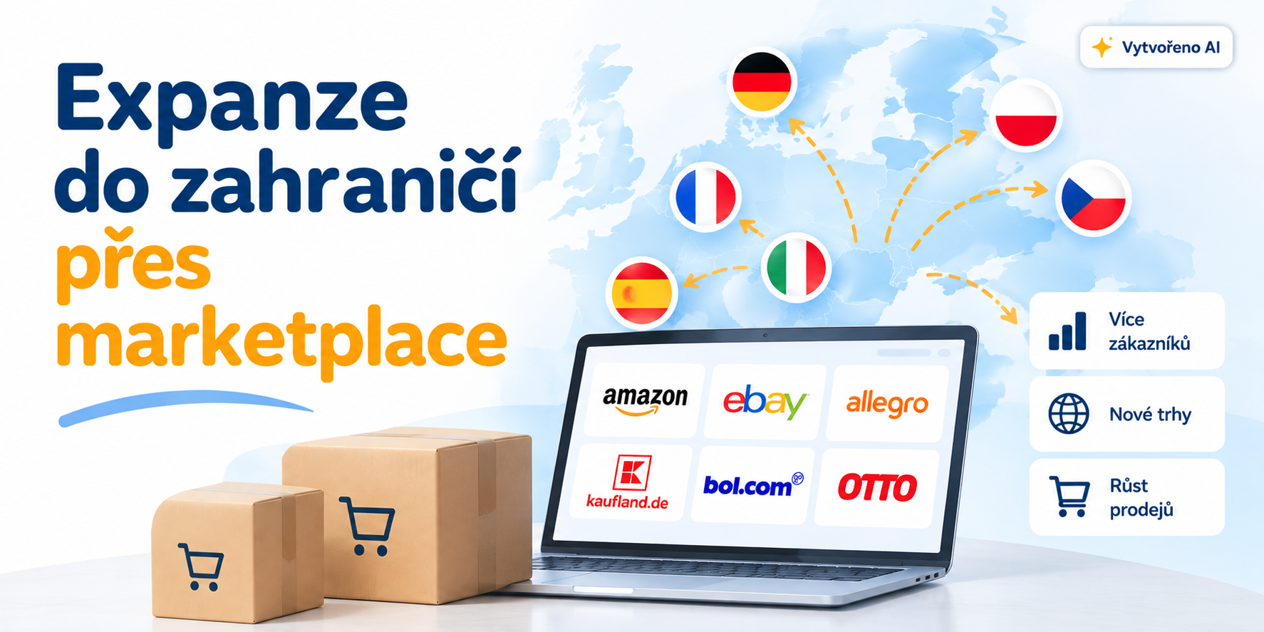 Expanze do zahraničí přes marketplace